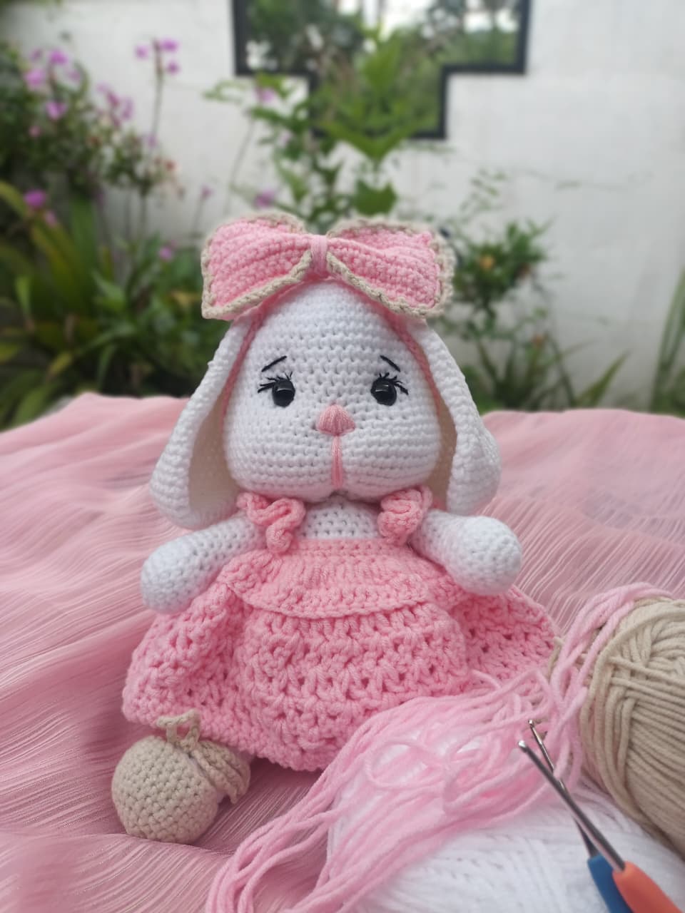 Adorable Pink Bunny